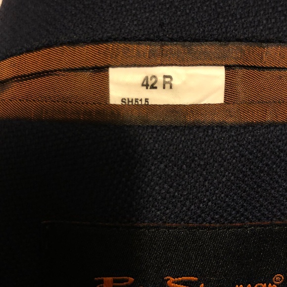 Ben Sherman - Blazer - 42R - 100% Wool - Navy - Picture 6 of 8